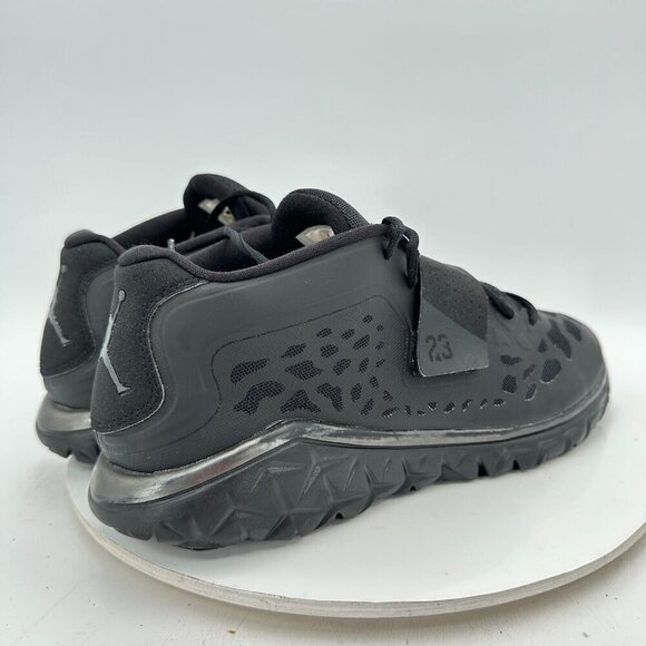 Nike Air Jordan Flight Flex Trainer 2 Men Size 13 768911-010 Black Strap Shoes - Picture 5 of 13